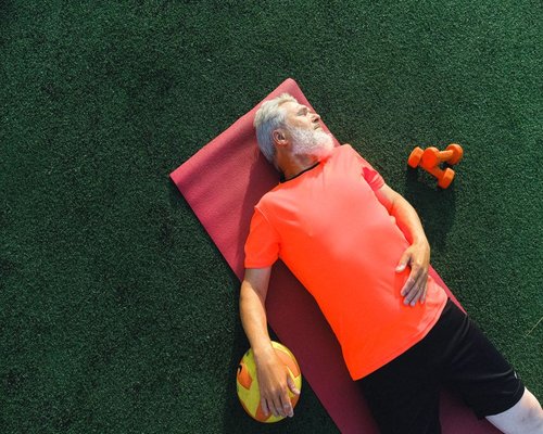 Icon representing physical rest